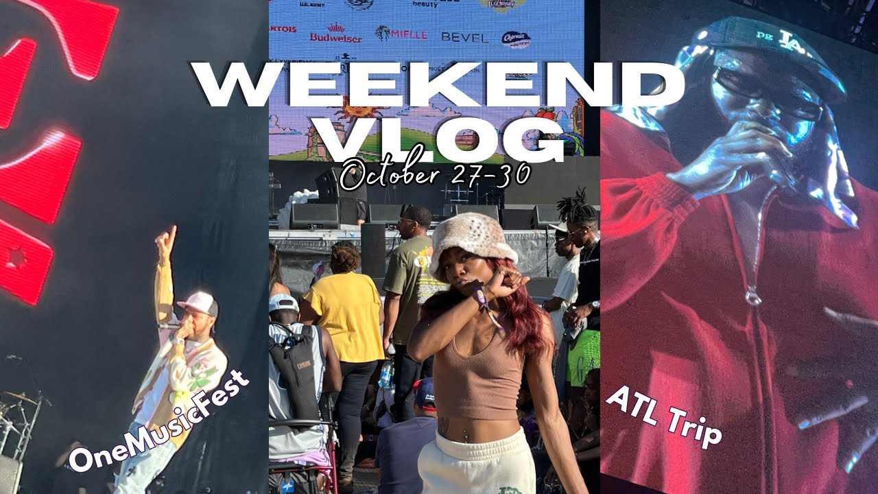 Weekend Vlog: OneMusicFest, AirBnb Chronicles, Days in ATL