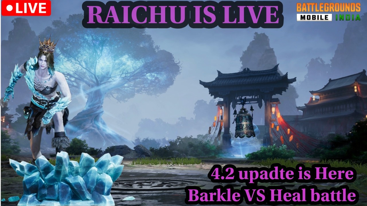🔴BGMI LIVE| Barkle vs Heal Battle😡😡| #live #bgmi #raichuislive #pubgmobile