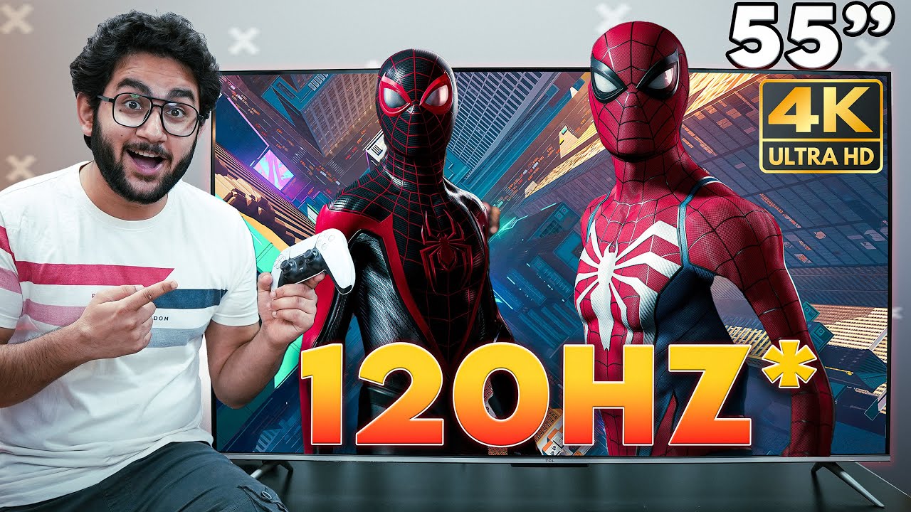 QLED 4K HDR Gaming TV | *120Hz Game Accelerator*, Dolby Vision, AMD Free Sync - TCL 55T6G