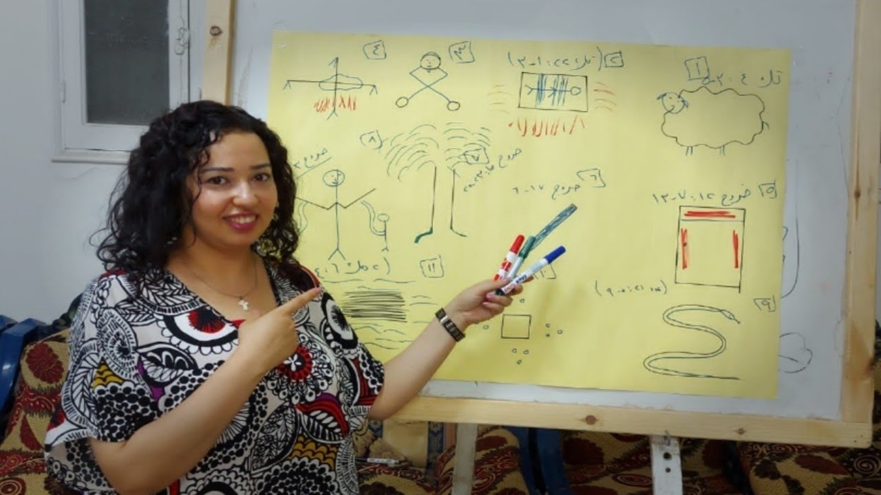 رموز الصليب في العهد القديم بالاسكتش بورد