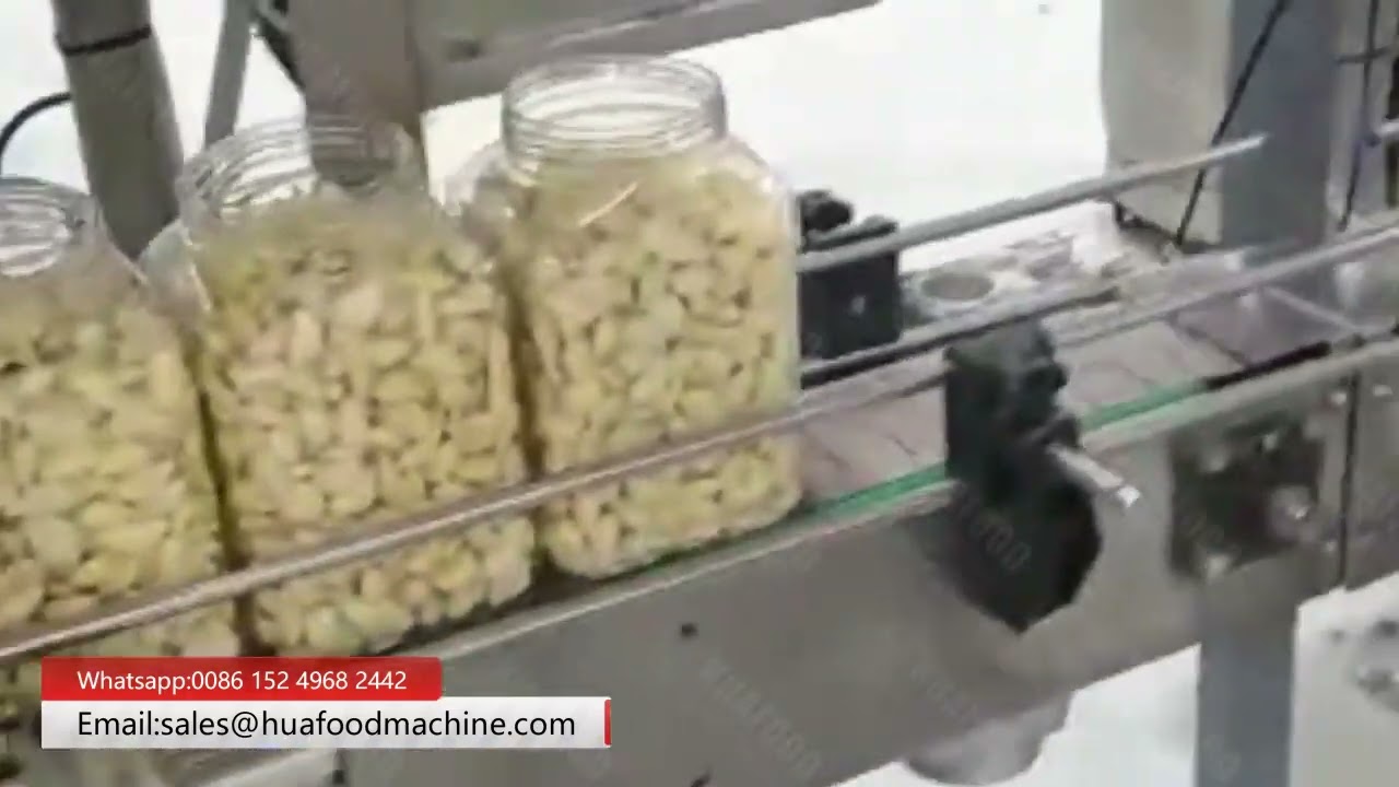 Automatic Garlic Peeling Production Line With Nitrogen Packing