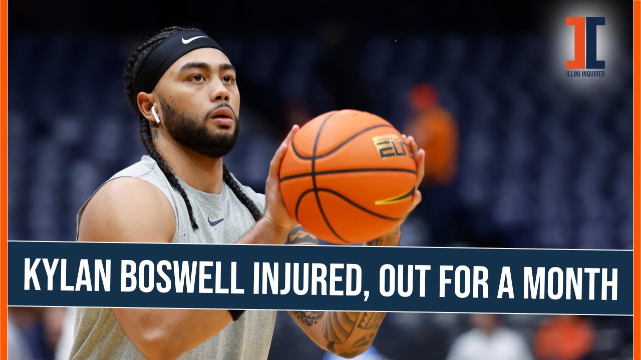 Reaction: Kylan Boswell out for a month with broken hand | Illini Inquirer Podcast