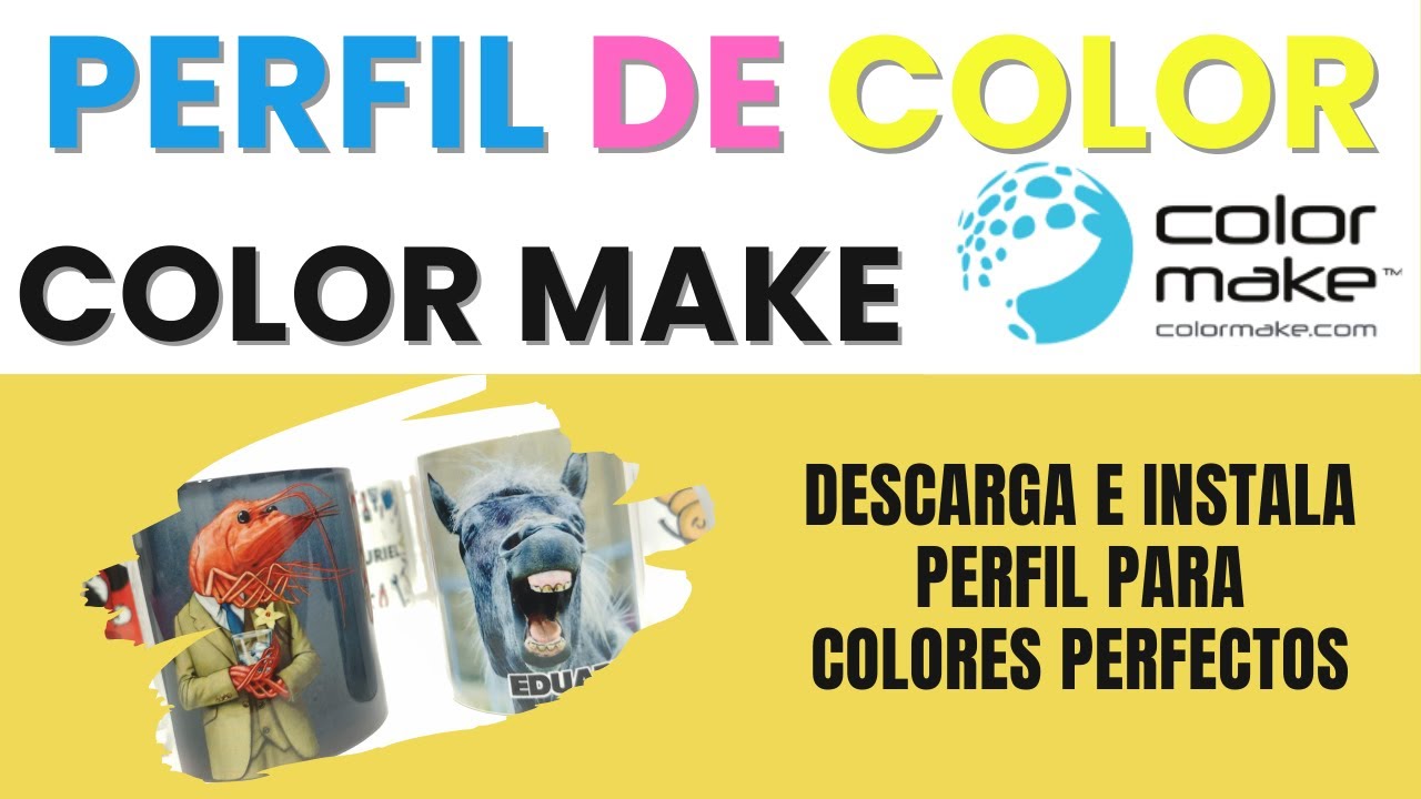 Perfil de color para sublimación  (Como lograr COLORES PERFECTOS)