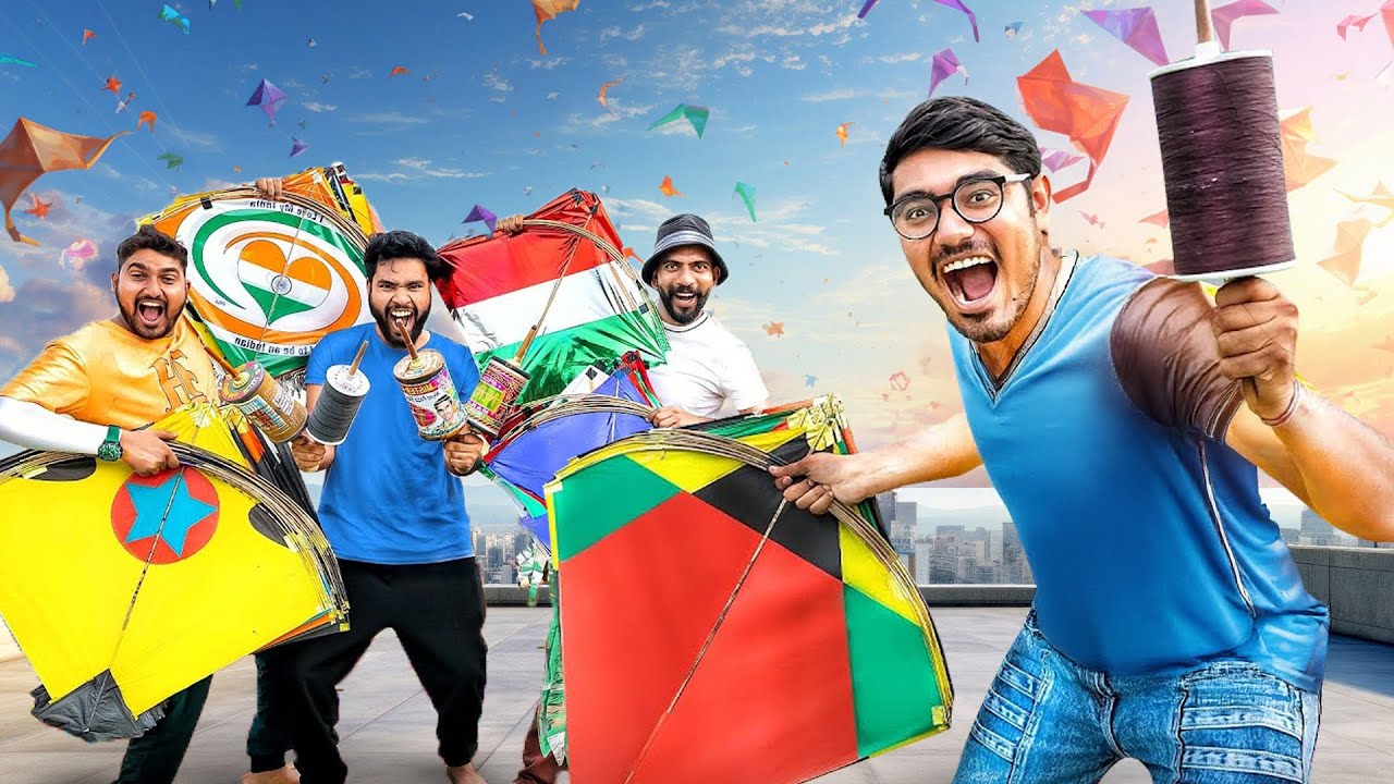 Kite Cutting Challenge & Fun | Who Will Cut Most Kites?