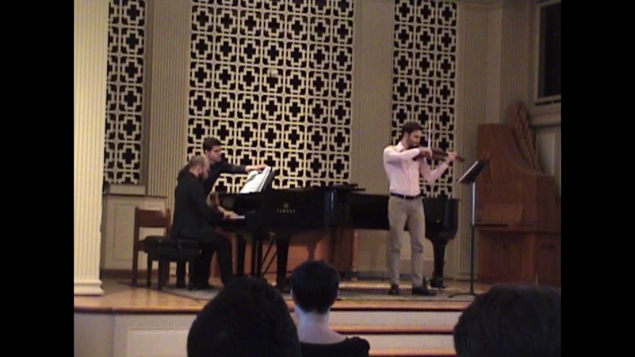 Joseph S Keller - Violin Sonata 1, movement 2