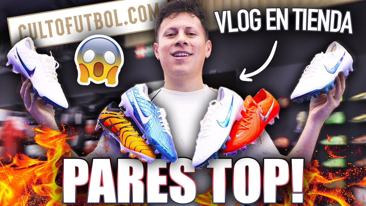 PARES INCREÍBLES desde Culto Fútbol 🔥 | Tiempo 30 aniversario, Mercurial, Predator y MÁS! Vlog-3