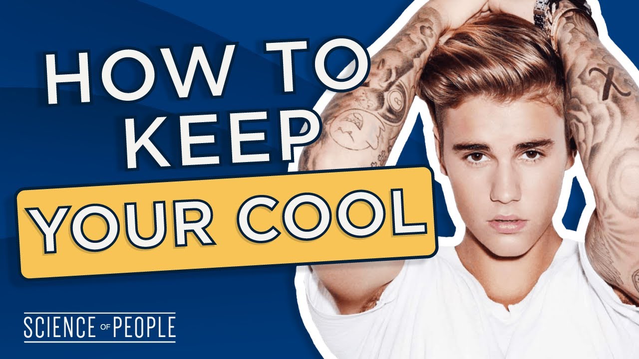 Justin Bieber on How to Calm Down Quickly and Keep Your Cool in High Pressure Situations