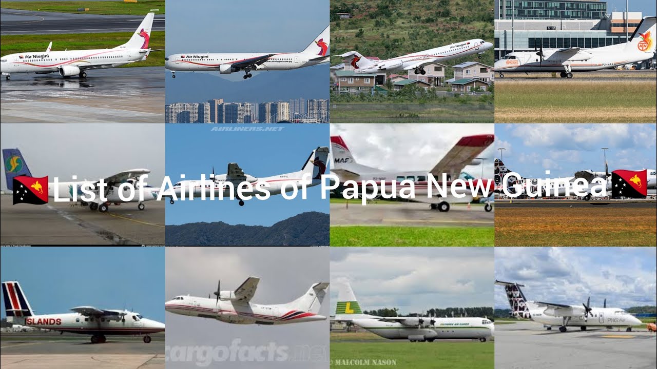 List of Airlines of Papua New Guinea | Aviation BD