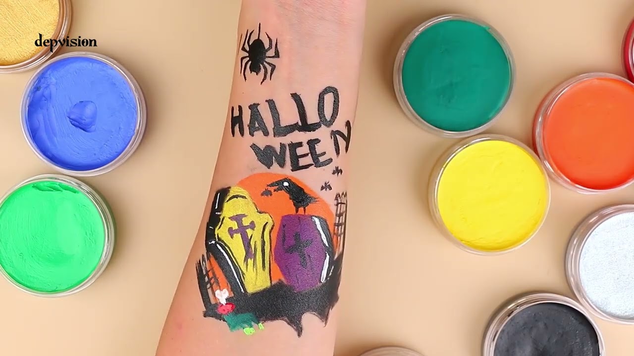 Halloween Waterproof Oil Based Face Paint