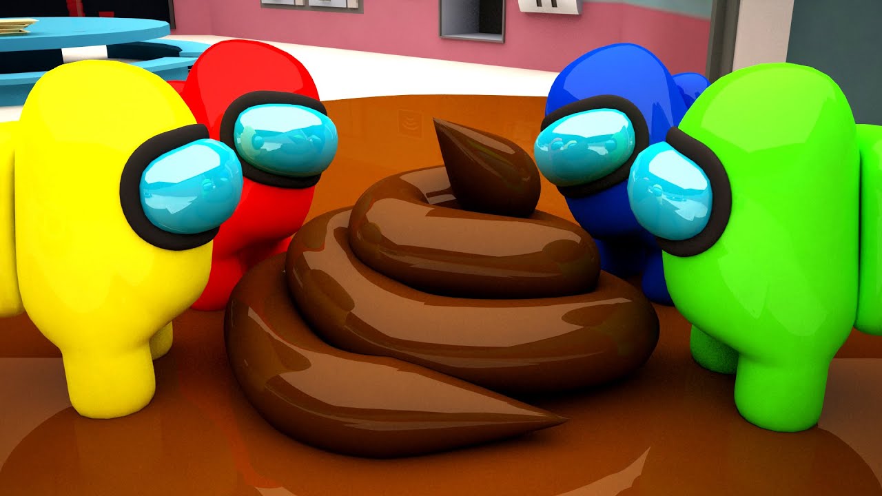 AMONG US POOP! / 006 / IMPOSTOR POOPED EVERYWHERE! / THE FUNNIEST ANIMATIONS! / 
