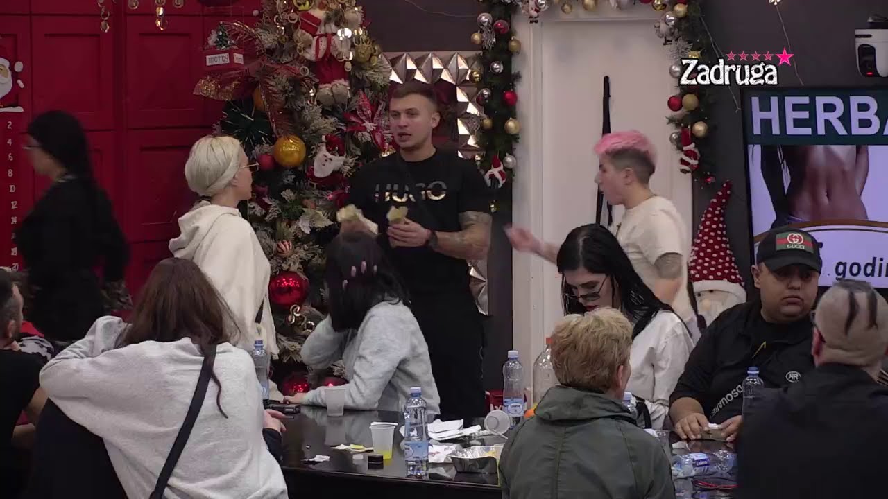 Zadruga 5 - Karić pokušava da razjasni stvari između MC Aleks i Matore - 03.01.2022.