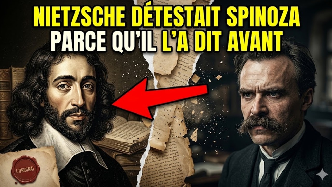Nietzsche détestait Spinoza car il avait tout dit avant lui