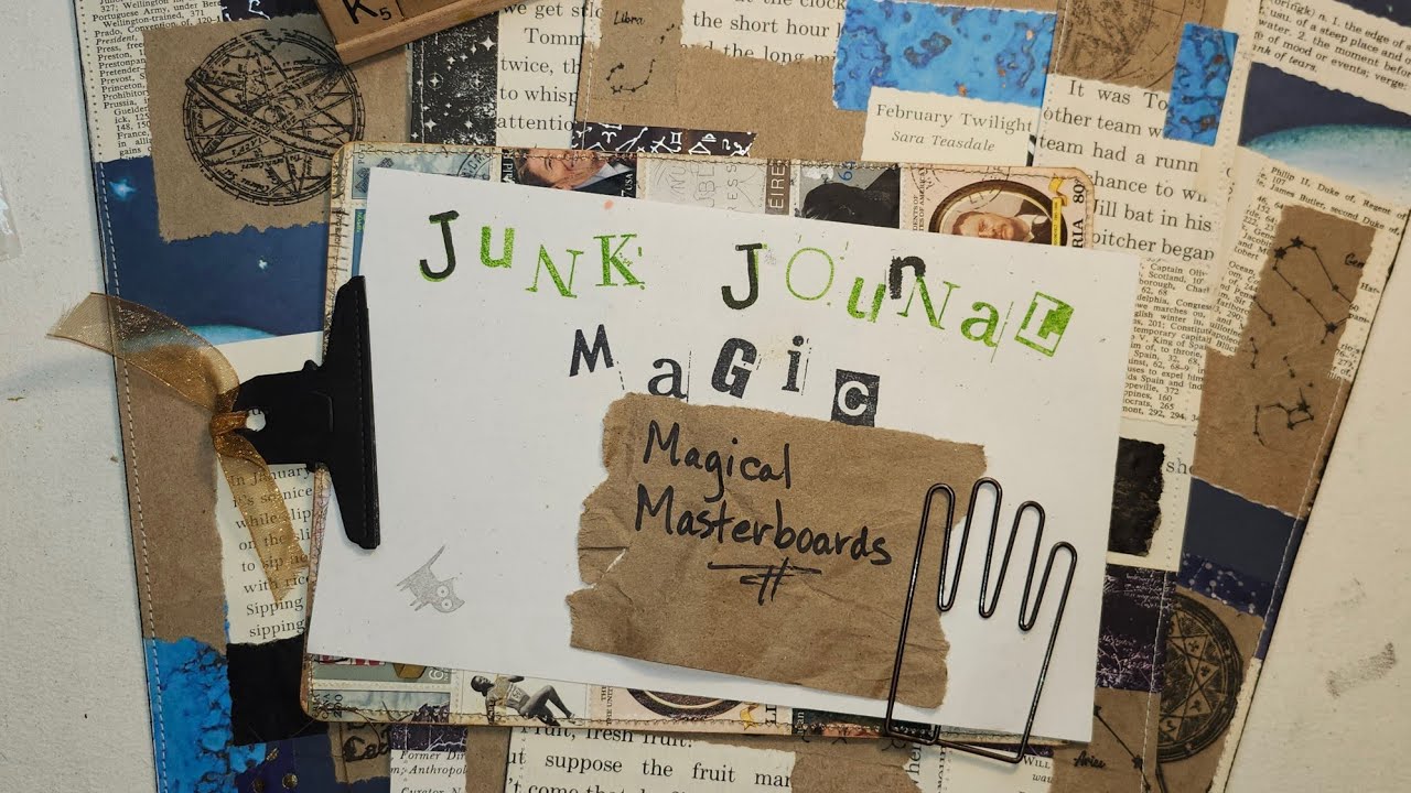 Using Celestial Masterboards #magicalmasterboards @tonismagicalartsandcrafts @GwenTheTrashWitch 