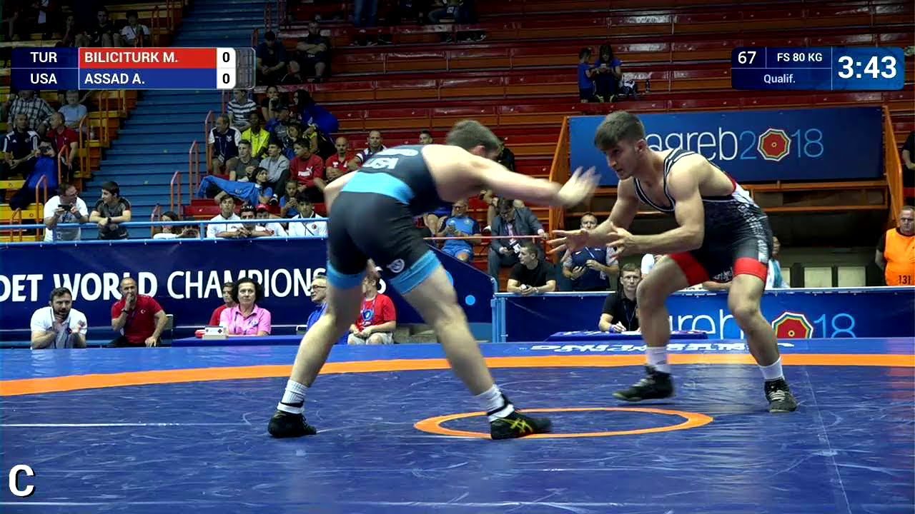 Qual. FS - 80 kg: M. BILICITURK (TUR) v. A. ASSAD (USA)