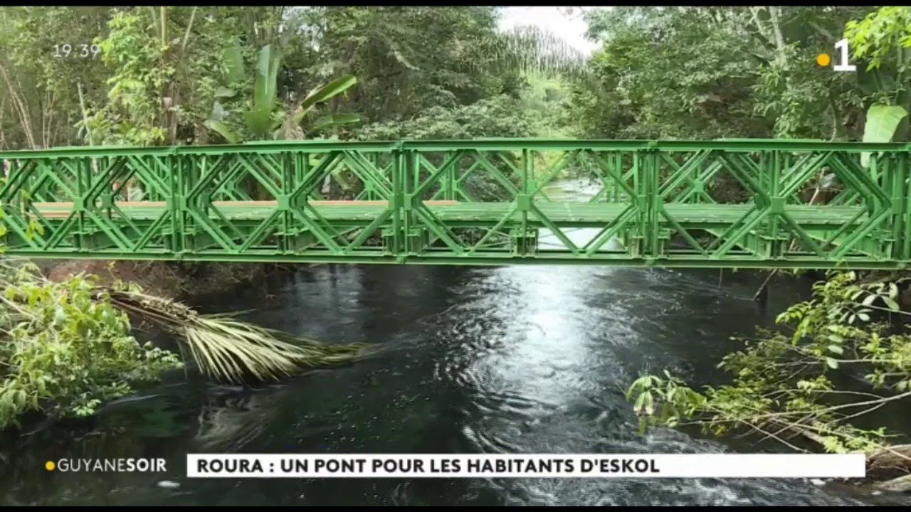 Roura : un pont pour les habitants d'Eskol