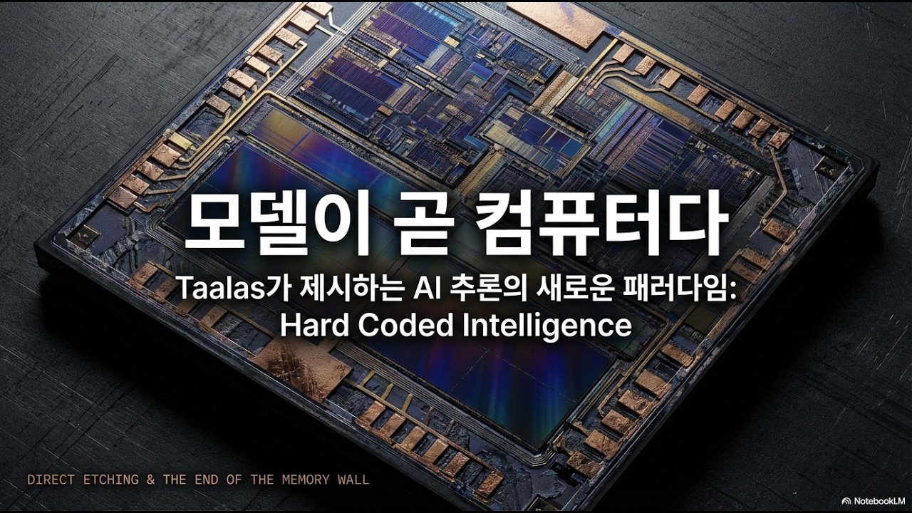 GPU도 메모리도 필요없는 AI가 왔다! 10배 빠르고 20배 저렴한 &lsquo;박제된 AI&rsquo; 칩 Taalas의 정체! 모델이 곧 컴퓨터. 탈라스 하드코딩 AI  #ASIC
