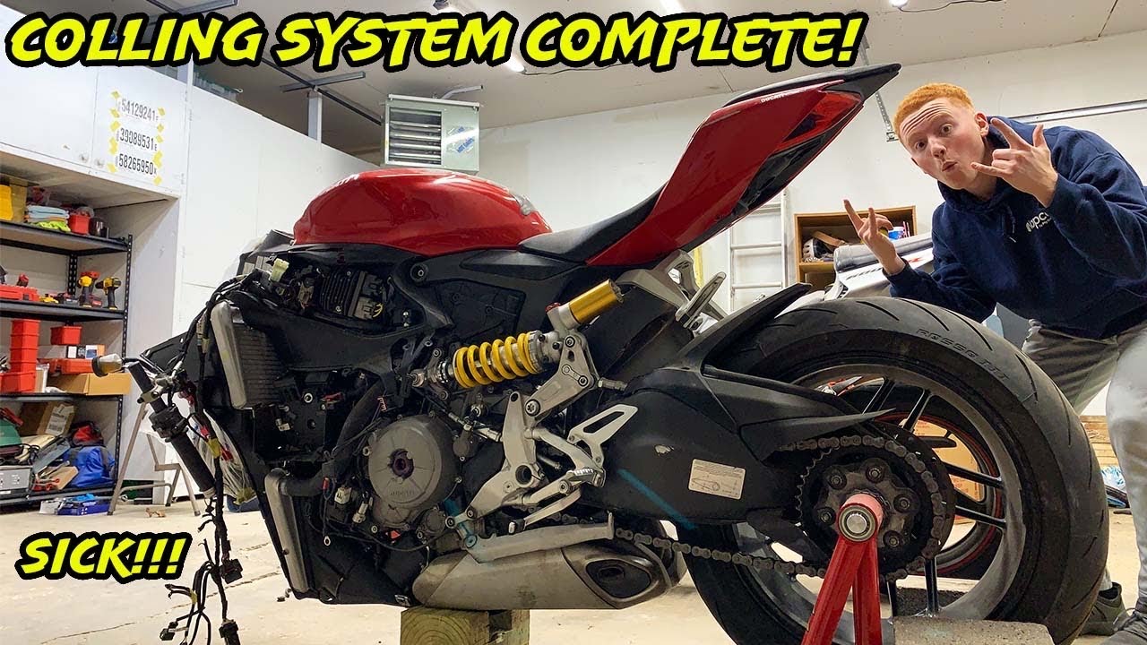 Восстановление разбитого Ducati Panigale 1199 2014 года (часть 4)