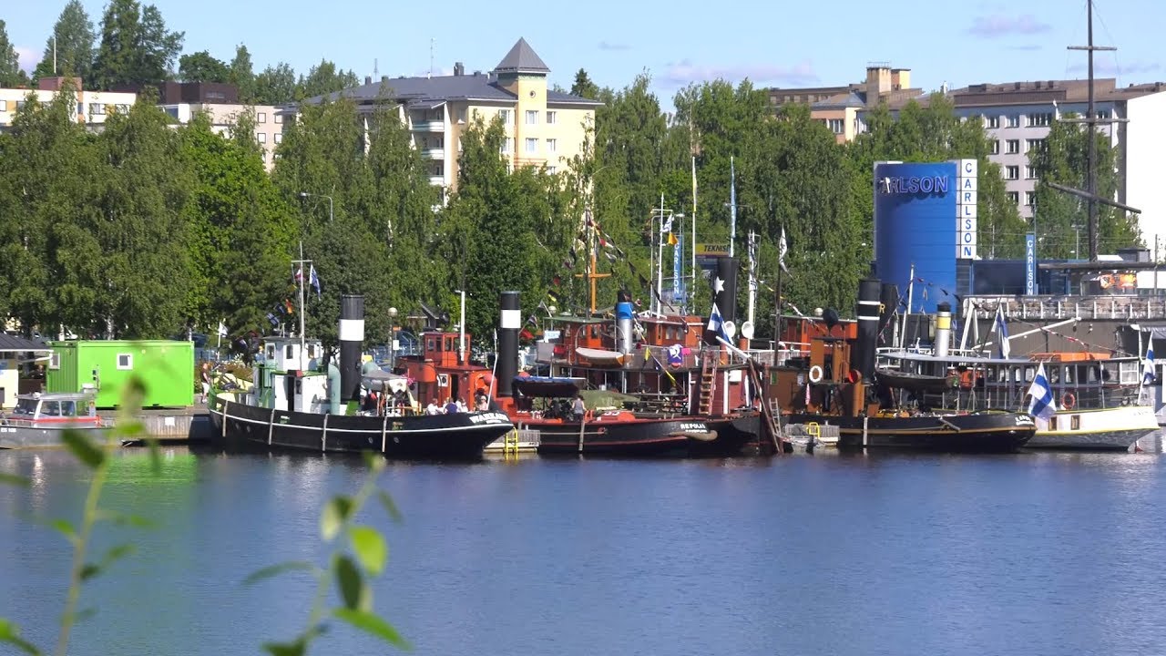 Höyrylaivaregatta Mikkelin satamassa 15-16.7. 2017