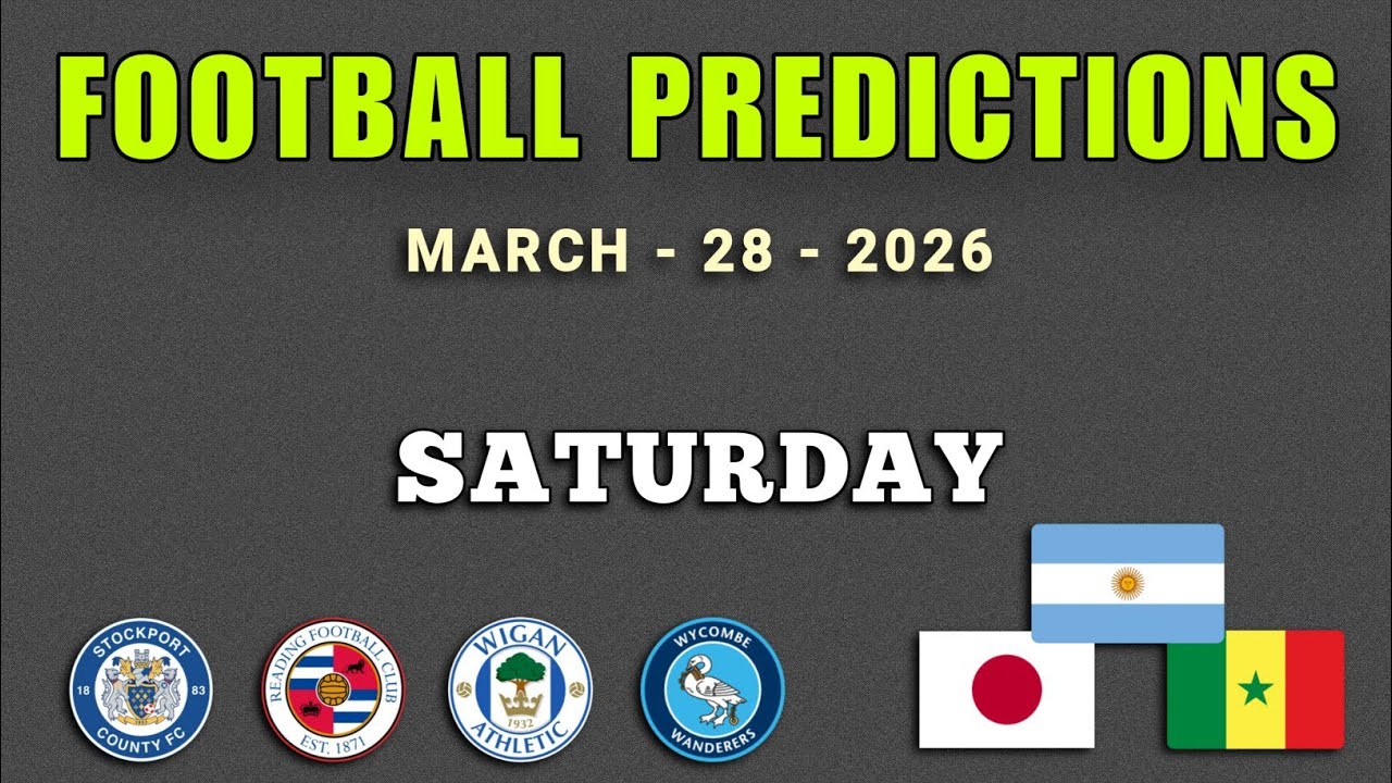 FOOTBALL PREDICTIONS TODAY | La Liga 2 | England League One | Friendly | GoalIQ, #footballprediction