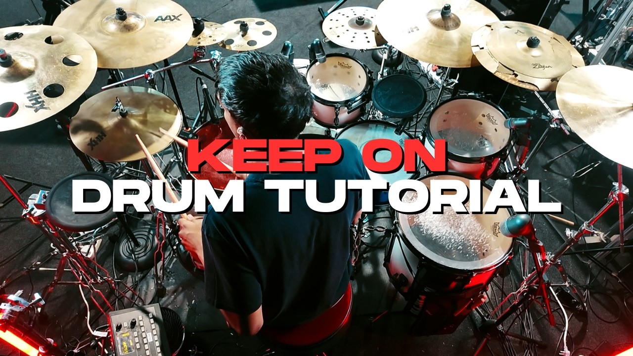 How To Play “Keep On” on Drums | Elevation Worship Drum Tutorial