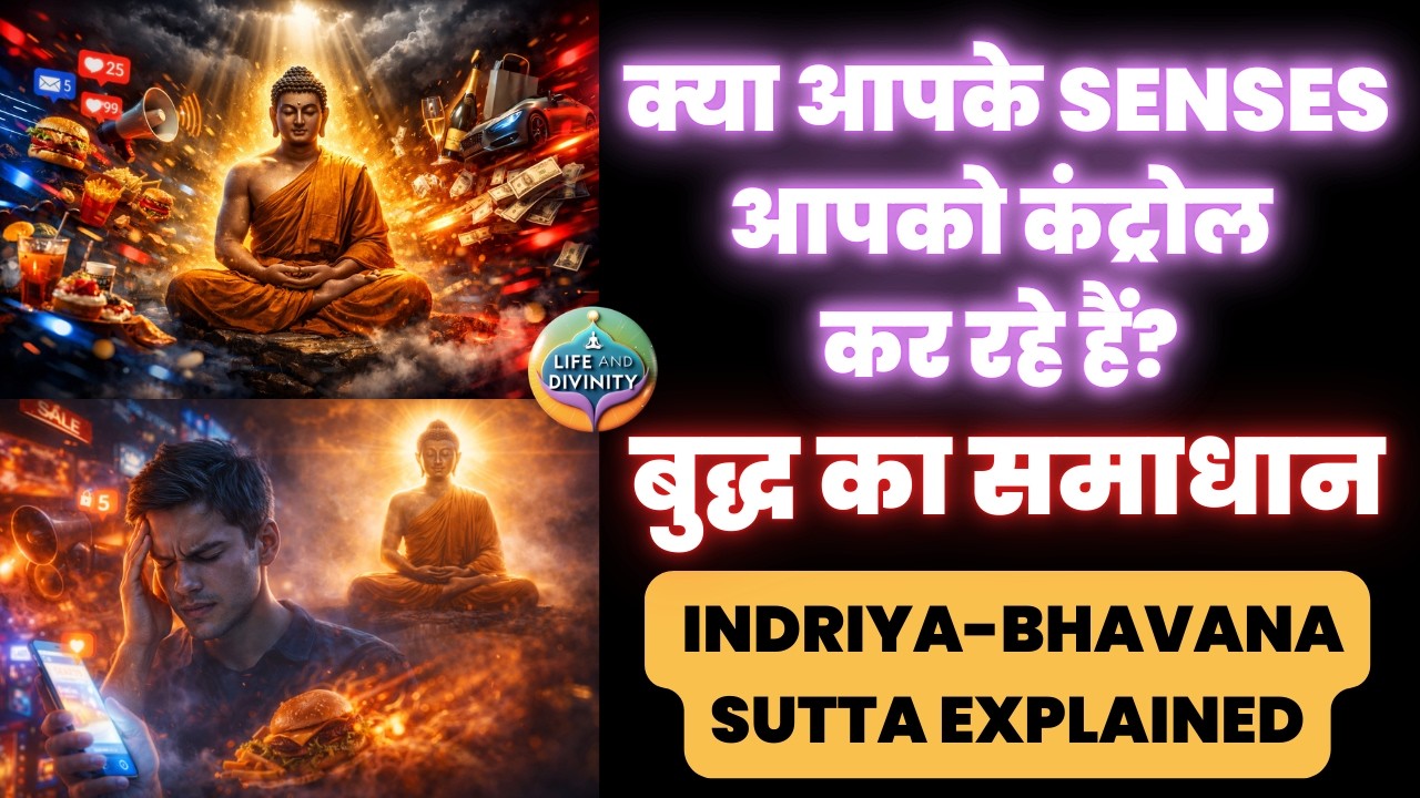 क्या आपके SENSES आपको कंट्रोल कर रहे हैं? बुद्ध का समाधान Buddha's Indriya-Bhavana Sutta Explained