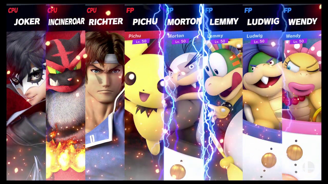 Super Smash Bros Ultimate Amiibo Fights   Request #7943 Team Battle at Hyrule Castle