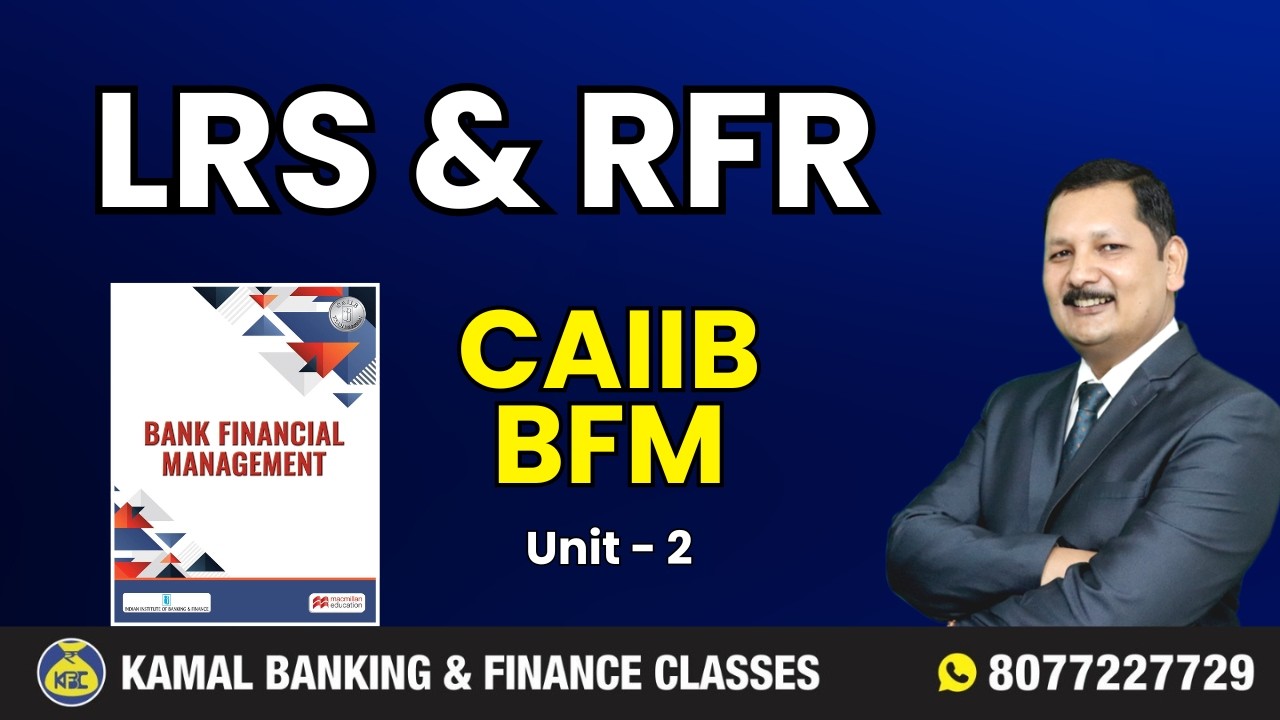 JAIIB-PPB CAIIB-BFM  Unit-2.3 Liberalized remittance scheme by Kamal Sir #4250 || 25 Feb26 9:15 PM