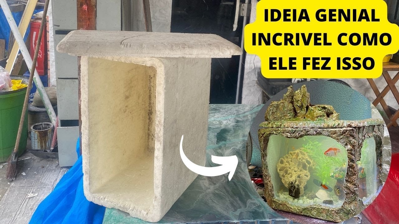 IDEIA GENIAL Olha o que Fiz Usando UMA CAIXA DE ISOPOR VELHA  Vai Virar febre FAÇA VOCE MESMO