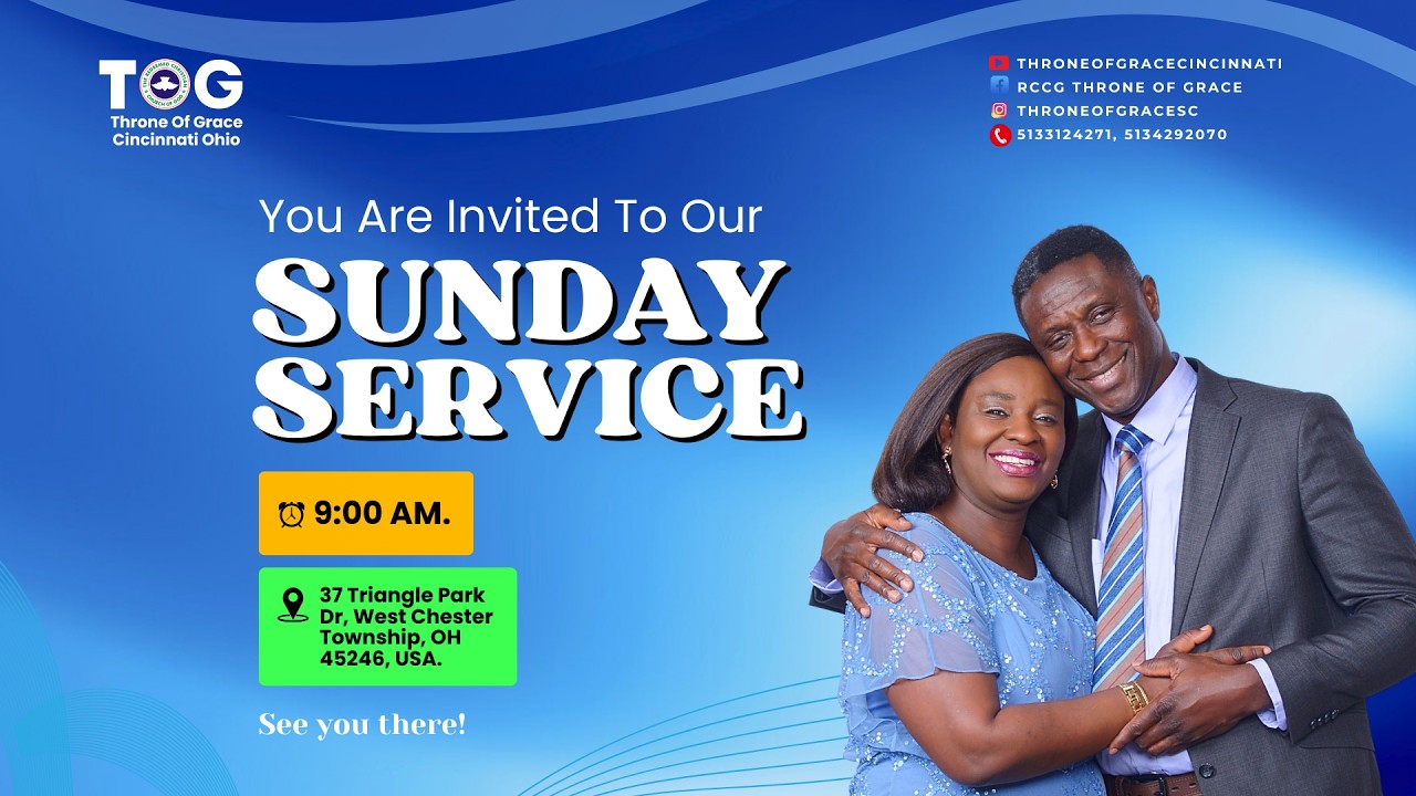 Sunday Service || Thankful For His Holy Presence|| 03/01/26