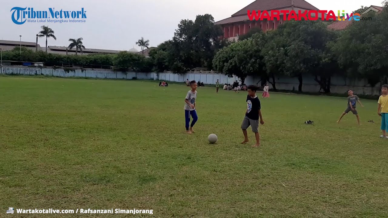 Lapangan Sepak Bola Semanan, Jadi Andalan Warga Semanan Kalideres Berolahraga