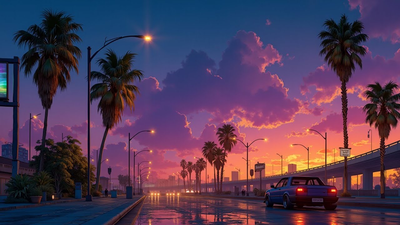 Городские ритмы для концентрации и расслабления для учебы и сосредоточения 🌴