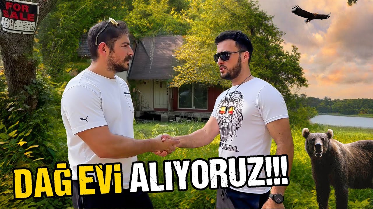 Amerika'da Dağ Evinde Yaşasak Nasıl Olur? 6 Futbol Sahası Büyüklüğünde ARAZI Zaten Evde Durmuyoruz!