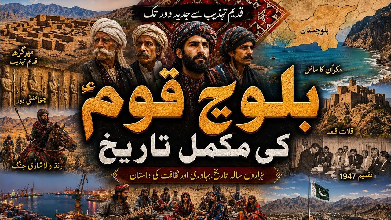 The Complete History of the Baloch People | 5,000 Years of Balochistan | Full Documentary