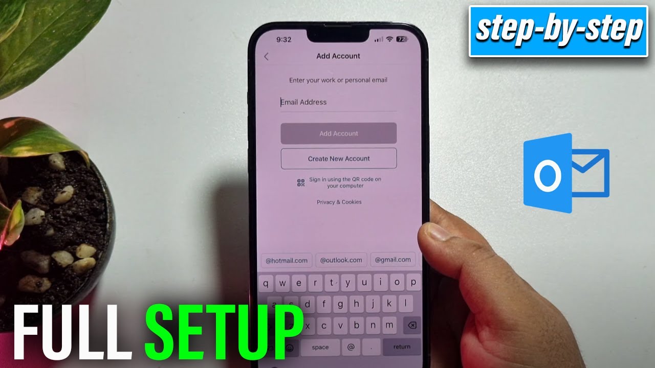 How to Setup Outlook Mail Account iphone - Full Guide