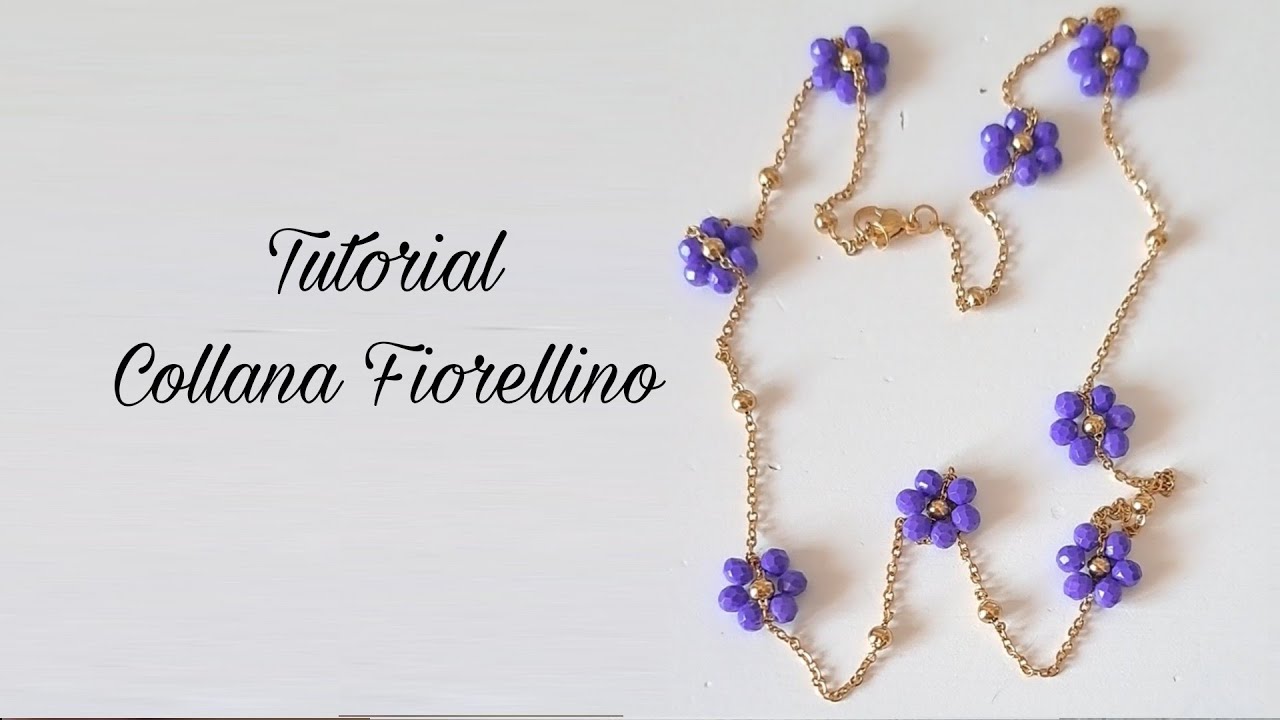Video tutorial (tecnica) collana FIORELLINO