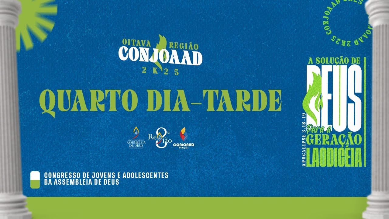 4º Dia - Tarde - Conjoaad 8ª Região 2025 - (Acessível em Libras) - 04/03/2025