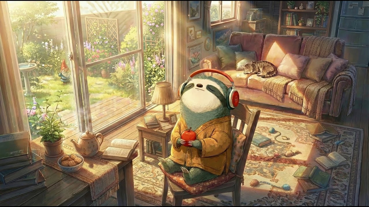 The Gentle Start… Chill R&B for a Quiet Morning 🐈