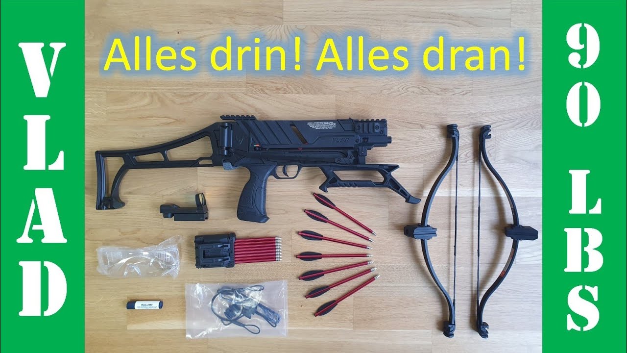 🤩 Die neue Magazin-Armbrust VLAD von EK Archery Research - Die kleine Armbrust für starke 💪 Männer?