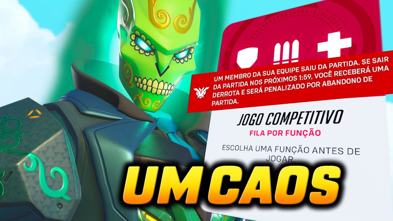 O COMPETITIVO DO OVERWATCH 2 T&Aacute; UM CAOS KKKKK