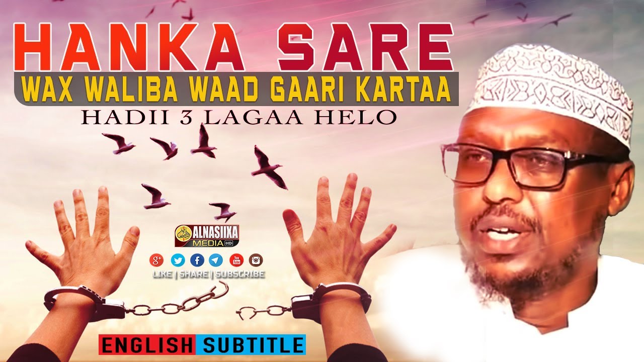 HANKA SARE ┇WAX WALIBA WAAD GAARI KARTAA HADII  3DAA LAGAA HELO ⁴ᴷ┇ Sh. Mustafe Xaaji ismaaciil