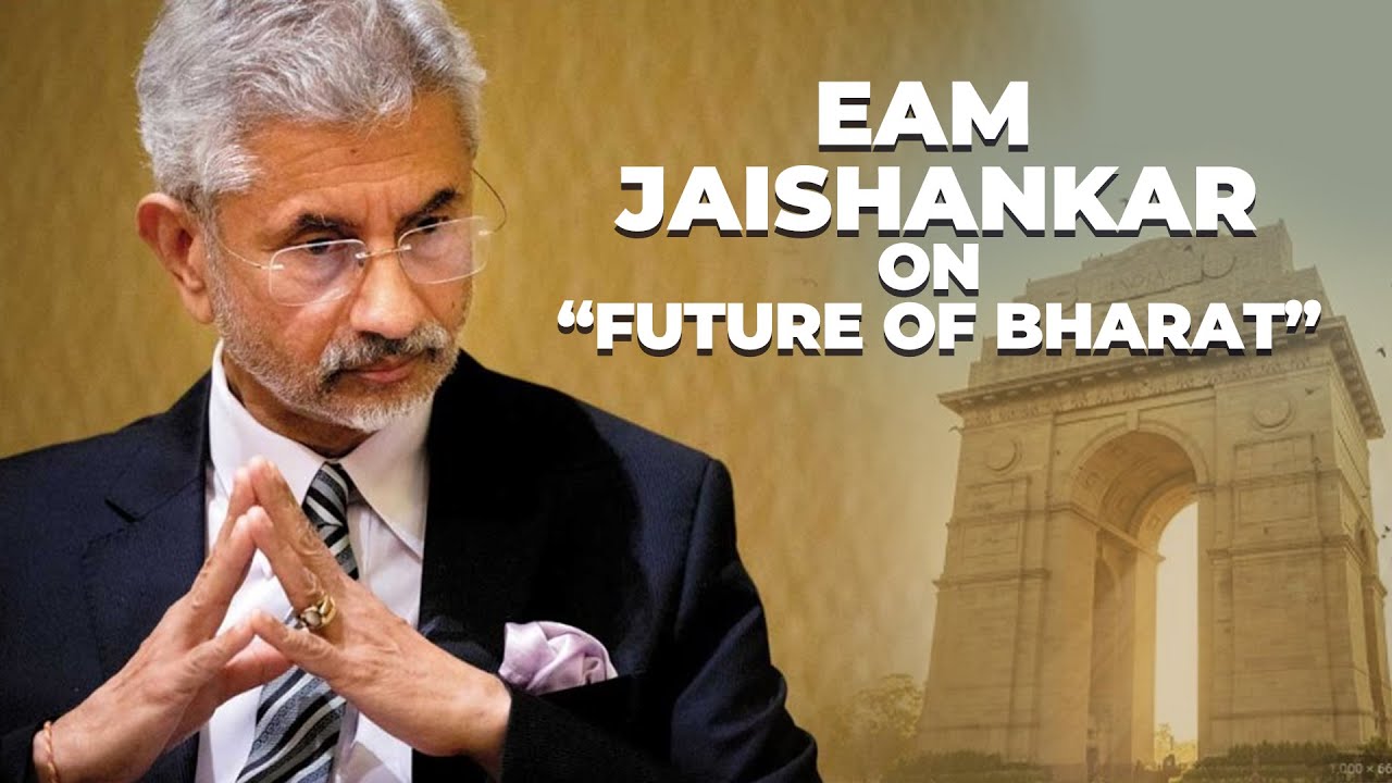 LIVE: EAM S. Jaishankar addresses “Future of Bharat” session at Delhi University