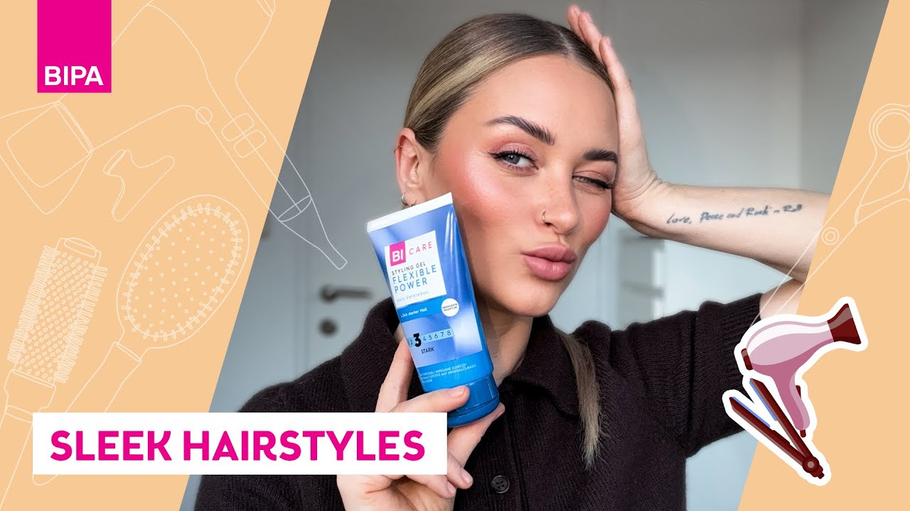 Sleek Hair: 3 einfache Sleek Frisuren | Half Open & Voluminöser Ponytail