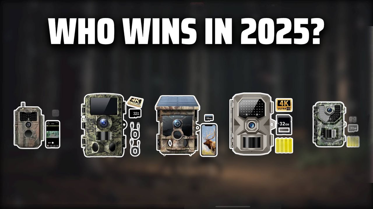 The Top 5 Best Trail Cameras in 2025 - Must Watch Before Buying!