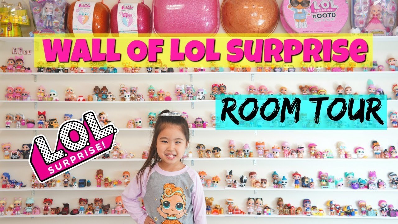 Room Tour Entire LOL Surprise Collection Series 1, 2, 3, 4 Eye Spy 5 Hairgoals + All Limited Edition