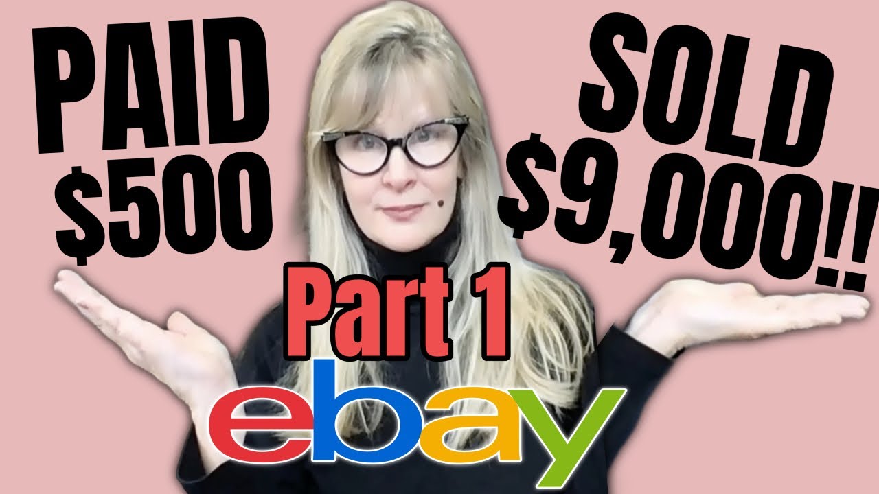 #59 Продажи на eBay, ЧАСТЬ 1. Винтажные ювелирные изделия на распродаже во дворе. Находки в комис...