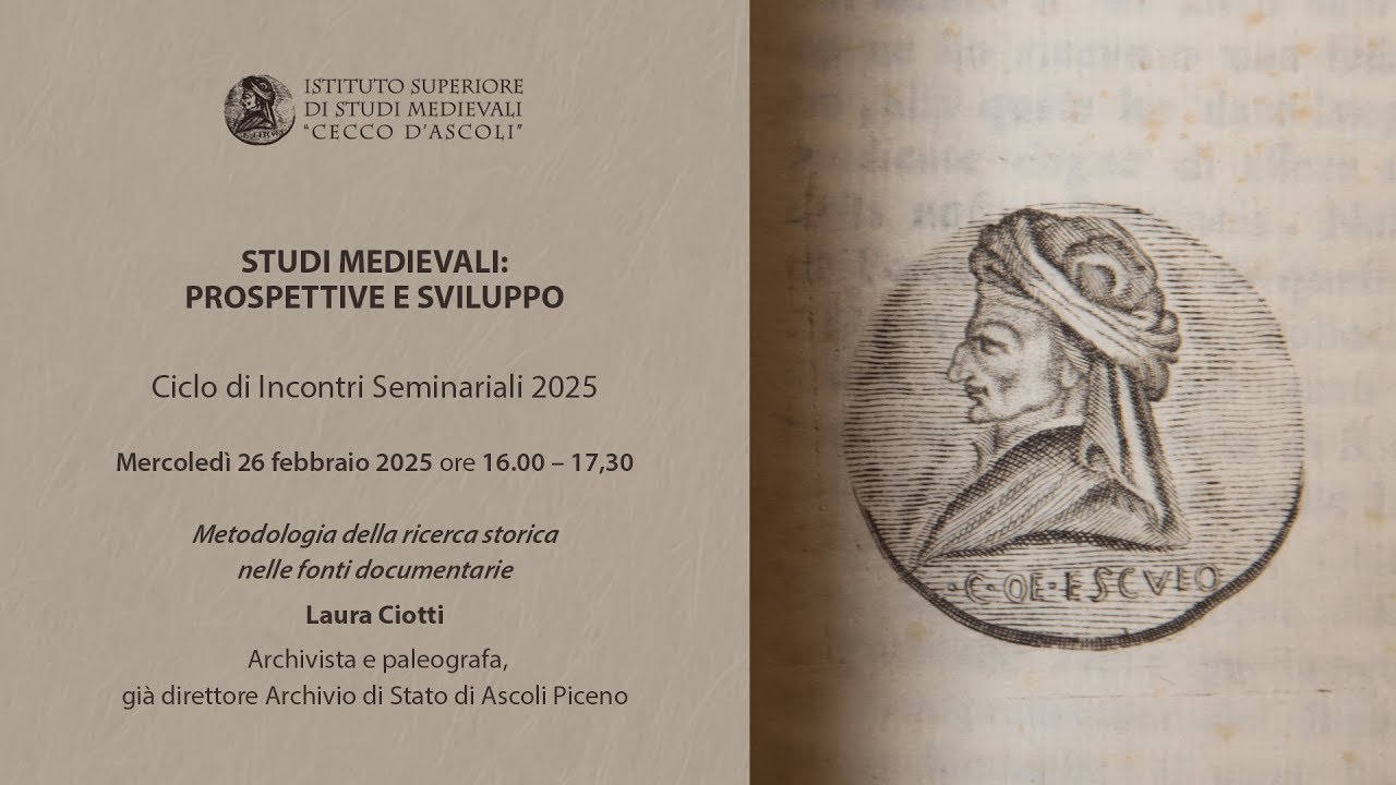 Metodologia della ricerca storica nelle fonti documentarie - Laura CIOTTI |  Archivista e paleografa