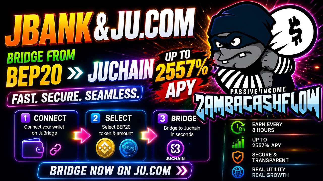 JBANK & JU.COM How to Bridge BEP20 Tokens To Juchain In Minutes | Step-by-Step Tutorial