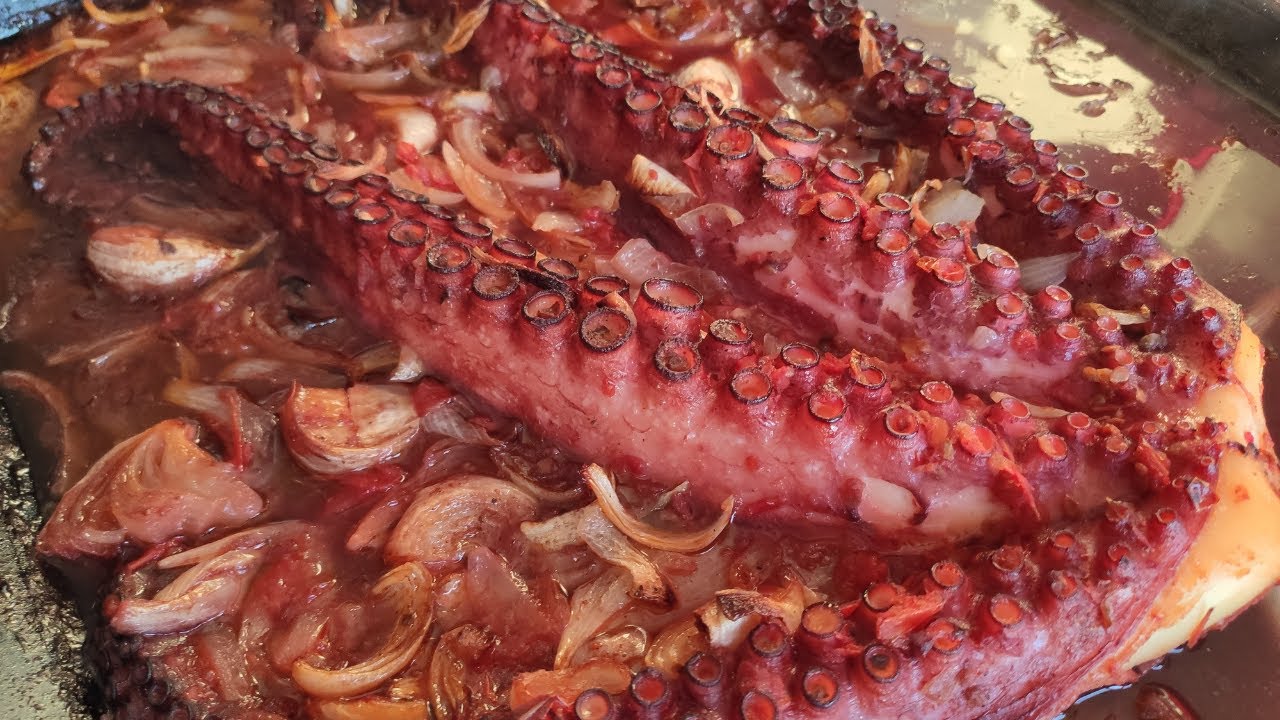 PULPO al HORNO a la MURCIANA 🐙 // receta DEFINITIVA // 👩‍🍳