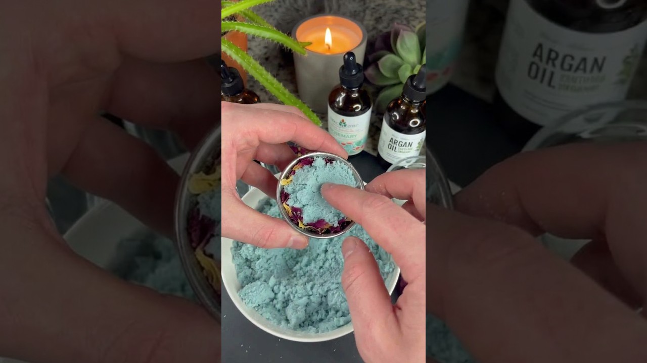 Bath bomb you need only 3 ingredients #bathbomb #relaxing