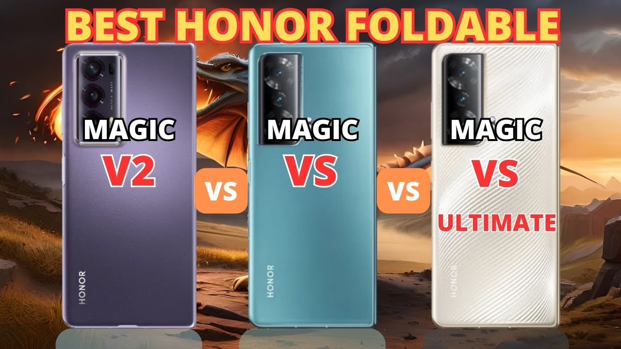 Honor Magic V2 vs Honor Magic VS vs Honor Magic VS Ultimate | PHONE COMPARISON
